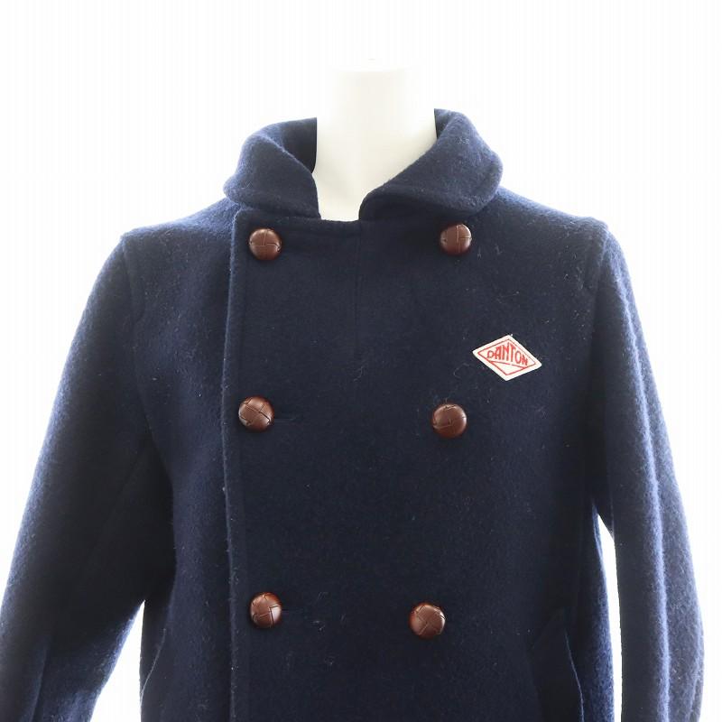 【日本製】ダントン DANTON ラウンドカラー ウール モッサコート 楽天市場】DANTON ダントン ウールモッサ 2WAY フードコート JD