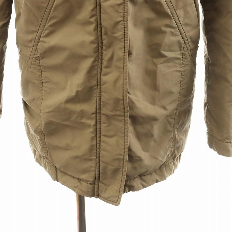 【中古】デュベティカ DUVETICA ROITARE ダウンコート ロング丈 フード ラビットファー アウター 40 ベージュ DUVETICA（デュベティカ） DUVETICA ROITARE ダウンコート ロング丈