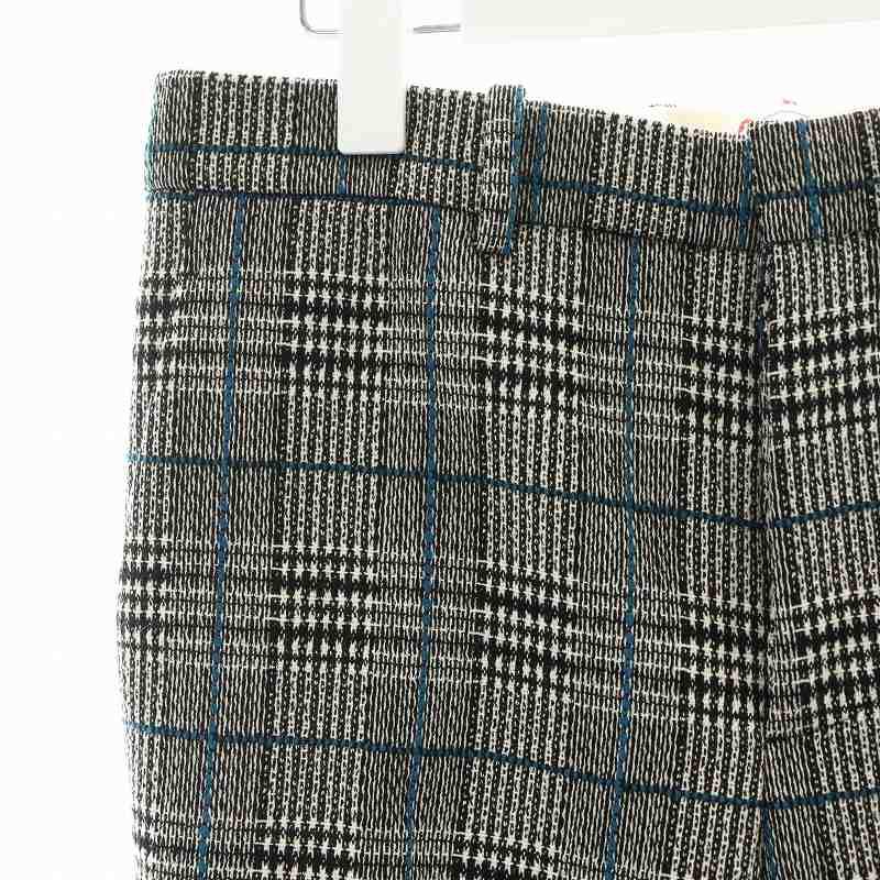MARNI（マルニ） パンツ スラックス グレンチェック シルク混 絹 38 黒 