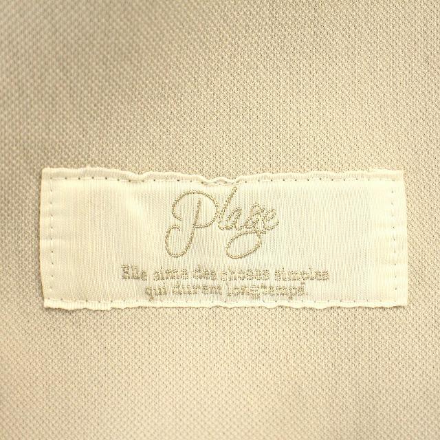 プラージュ Plage ボンディング ノーカラーコート 18-020-922-1002