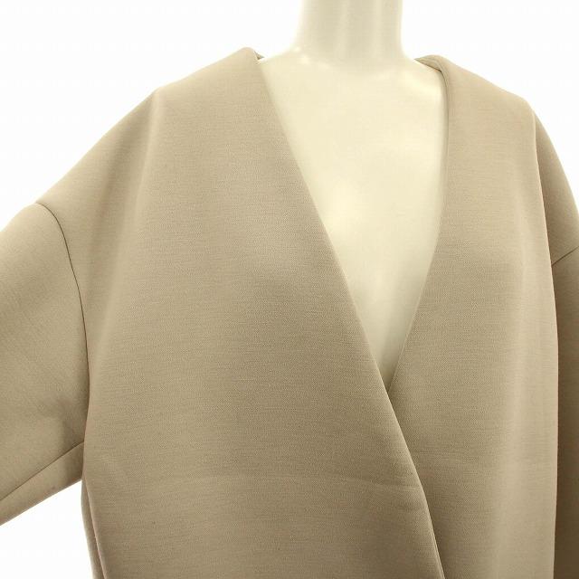 プラージュ Plage ボンディング ノーカラーコート 18-020-922-1002