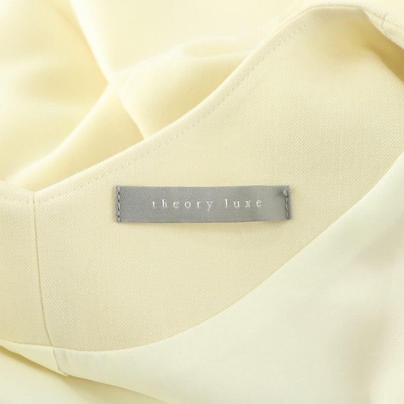 theory luxe セオリーリュクス Aラインドレス ラップワンピース