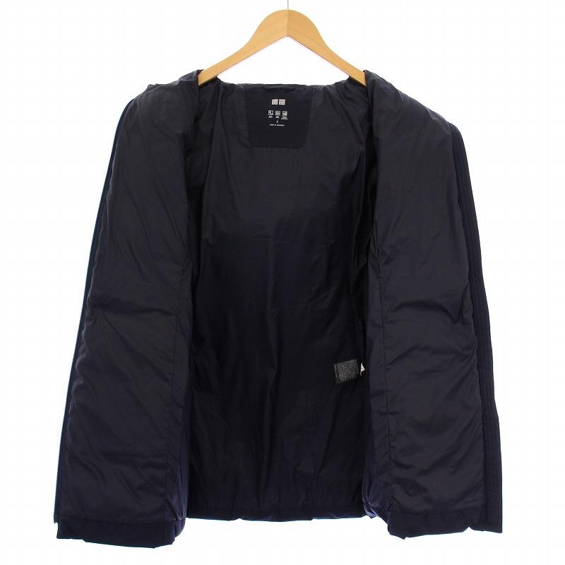 ユニクロ（UNIQLO） シームレスダウンコート ロング フード ジップ 