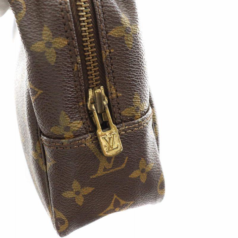 ルイヴィトン モノグラム トゥルース トワレット28 茶 M47522