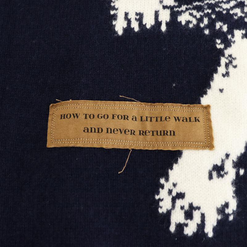 アンダーカバー UNDERCOVER 24AW JQ&PatchPOニット CAT セーター 長袖  