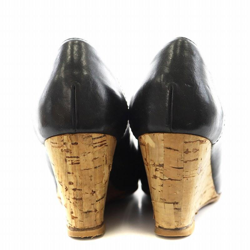 CHANEL（シャネル） ココマーク パンプス ウエッジソール ラウンドトゥ