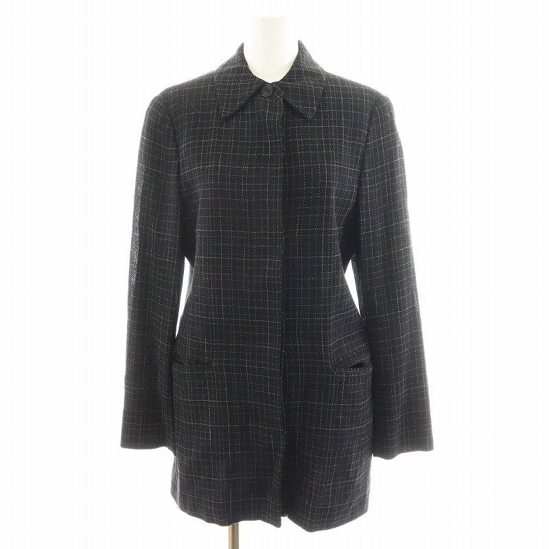 MaxMara チェック柄 テーラードジャケット38