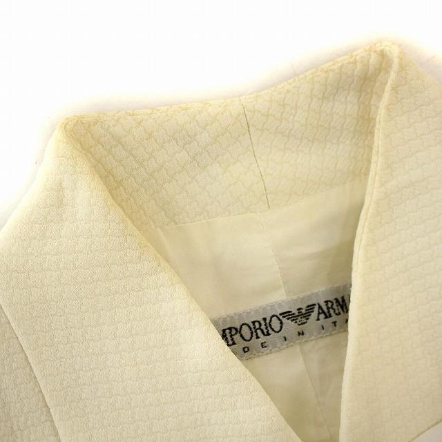EMPORIO ARMANI エンポリオアルマーニ ノーカラージャケット ブレザー