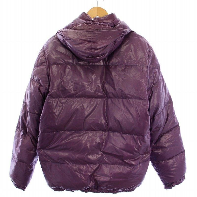 美品！MONCLER 紫色 ナイロンジャケット フード付き モンクレール メンズ ブルゾン MONCLER ブランド アウター ジャケット