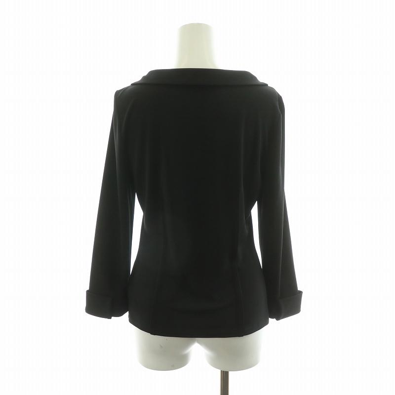 フォクシーニューヨーク FOXEY NEW YORK シャツ ブラウス 長袖 衿 プル 