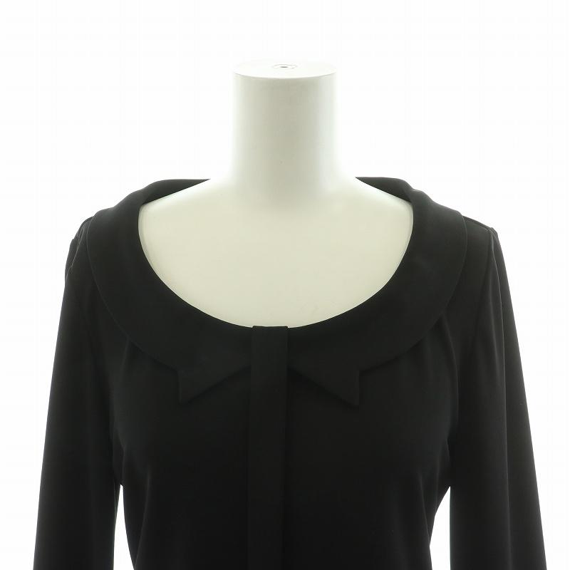 フォクシーニューヨーク FOXEY NEW YORK シャツ ブラウス 長袖 衿 プル 