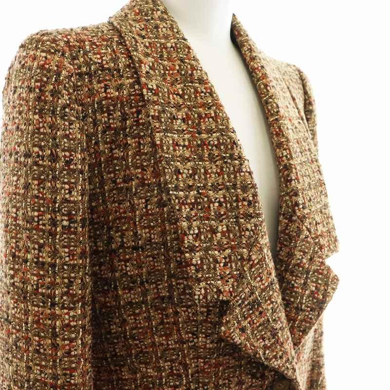 本物 LOEWE ロエベ スエード ジャケットコート茶 本物 LOEWE ロエベ スエード ジャケットコート茶 中古・古着通販