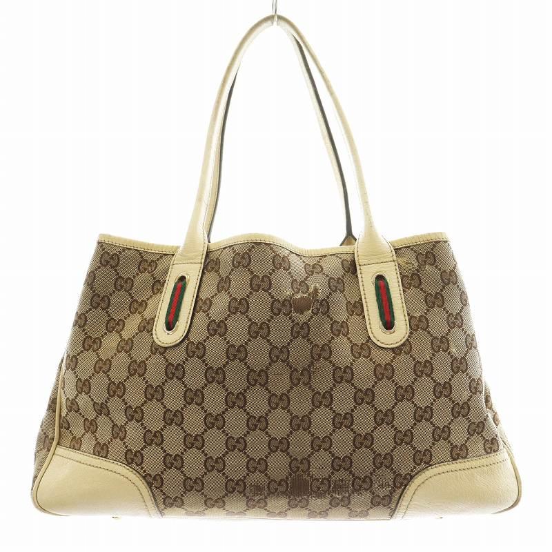 GUCCI（グッチ） プリンシー GGキャンバス トートバッグ ハンドバッグ 