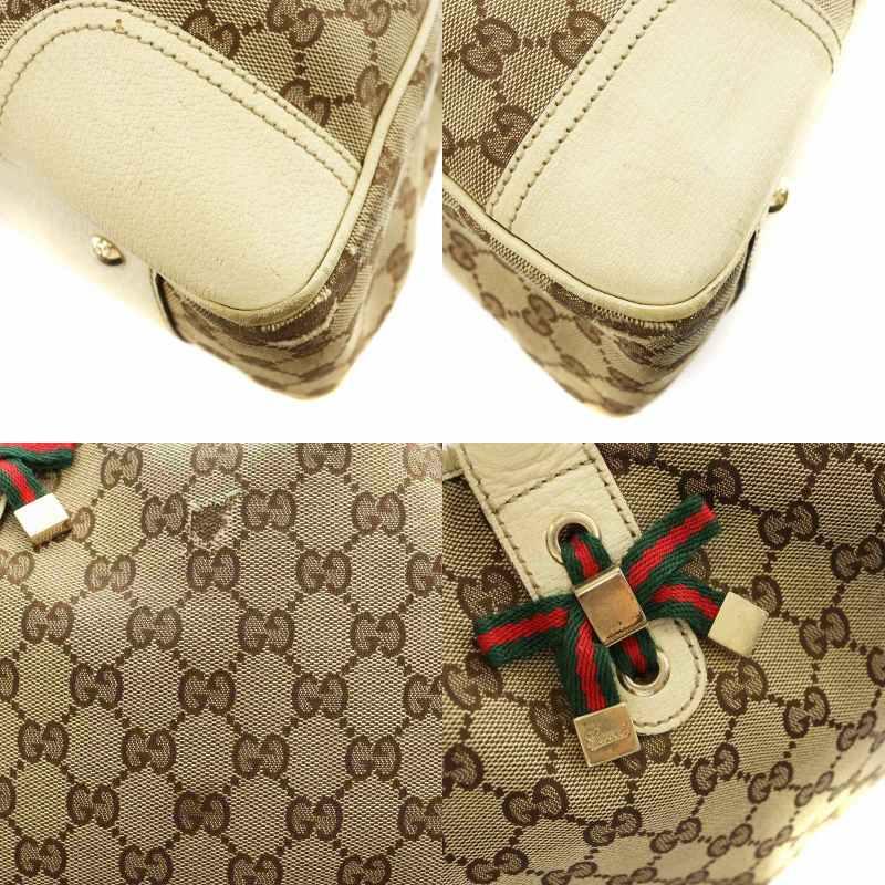 GUCCI（グッチ） プリンシー GGキャンバス トートバッグ ハンドバッグ 