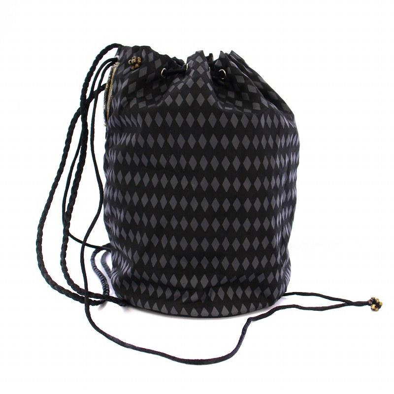 ヌキテパ NE QUITTEZ PAS! KAVITA BHARTIA 巾着 ショルダーバッグ  