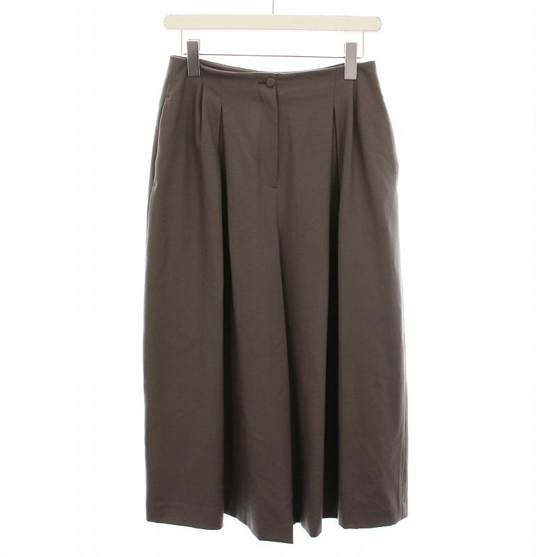 theory luxe コレクション 22AW New Saxonyワイドフレアパンツ 36