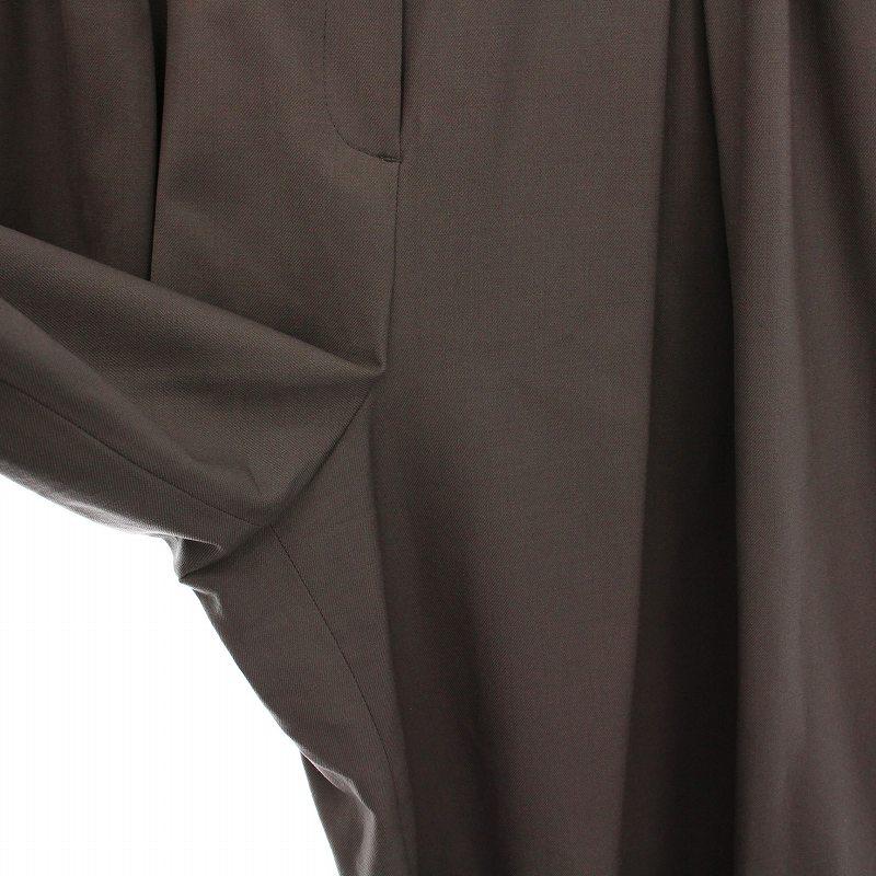 theory luxe セオリーリュクス 22AW New Saxony BEL PL ガウチョパンツ  