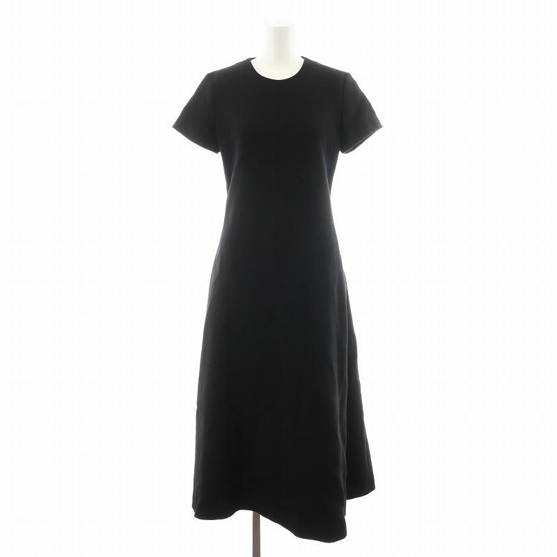 MADISON BLUE マディソンブルー ワンピース 黒 0453524O0038 マディソンブルー MADISONBLUE ワンピース ロング丈 半袖 シルク