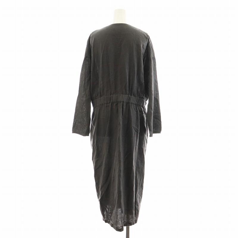 エヴァムエヴァ　ウォーターリネンワンピース エヴァムエヴァ evam eva ウォーターリネンワンピース water linen one