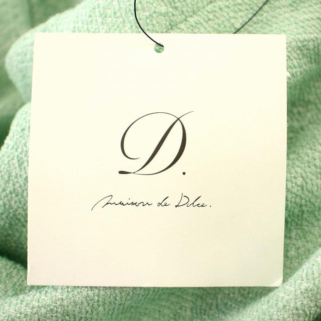 未使用品 メゾンドドルチェ maison de dolce ノースリーブ ツイード  
