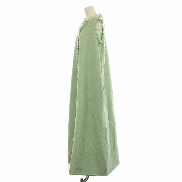 未使用品 メゾンドドルチェ maison de dolce ノースリーブ ツイード  