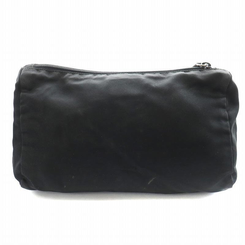 PRADA プラダ　ナイロン　ポーチ　ブラック PRADA Re-Nylon ポーチ (PRADA/ショルダーバッグ・ポシェット