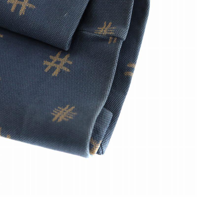 チルコロ1901 CIRCOLO1901 テーラードジャケット シングル 総柄 46 紺