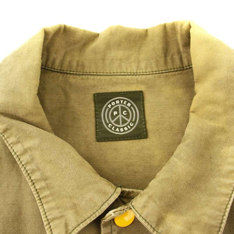 ポータークラシック Porter Classic POPLIN SHIRT JACKET ポプリン