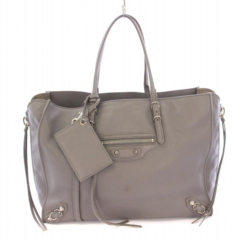 BALENCIAGA（バレンシアガ） ペーパーB4 ジップアラウンド 2WAY トート 