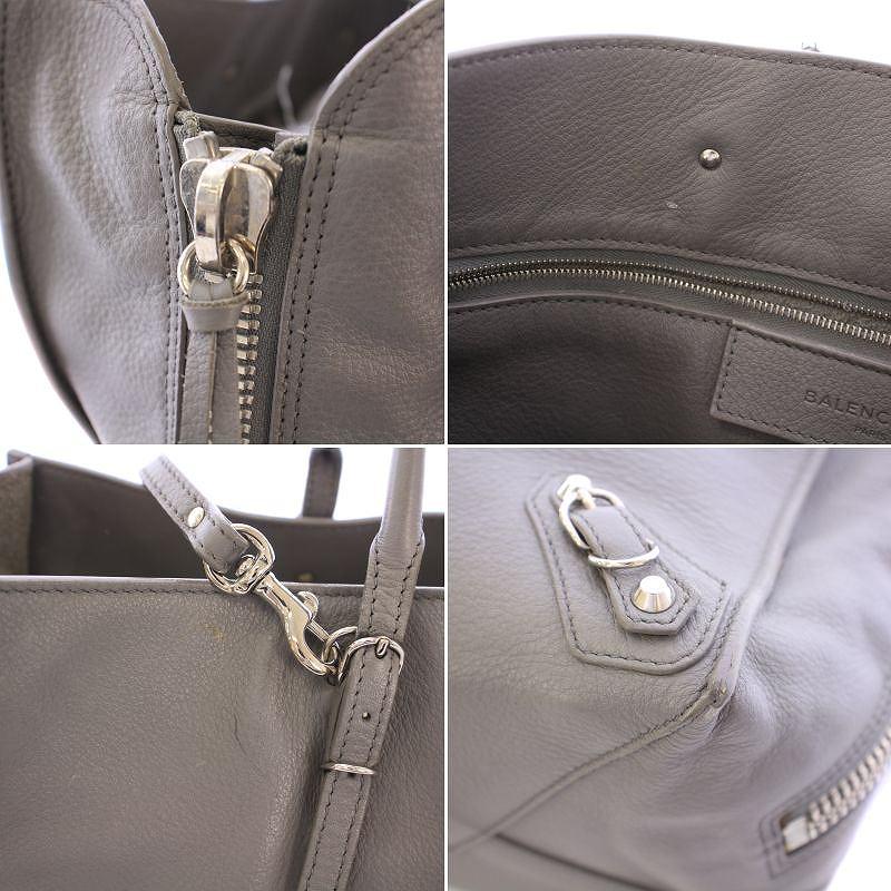 BALENCIAGA バレンシアガ ペーパーB4 ジップアラウンド 2WAY トート 