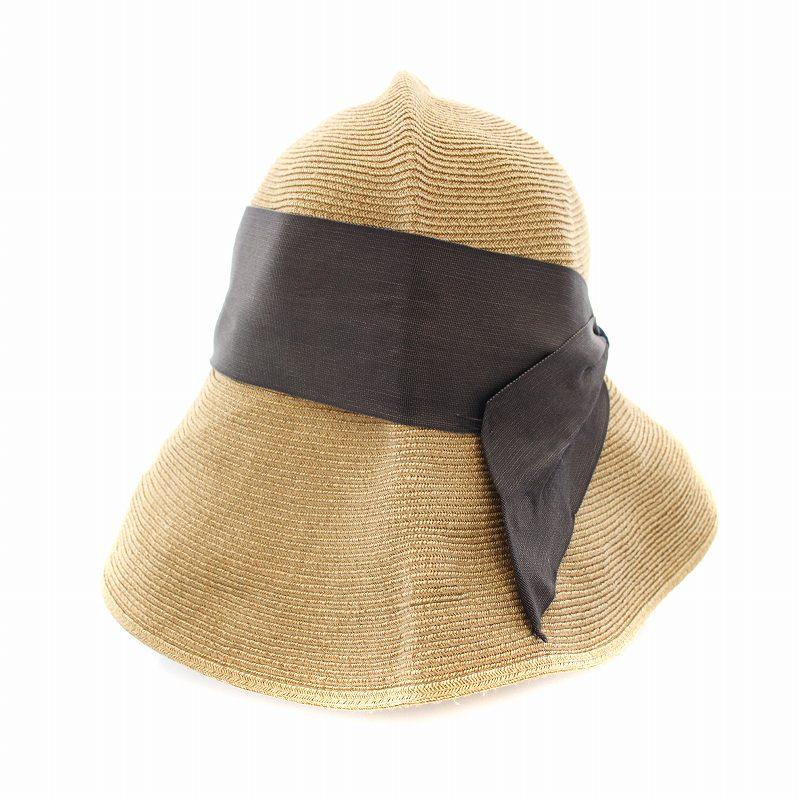 アシーナニューヨーク RISAKO リサコ リボン付き 麦わら帽子 Athena