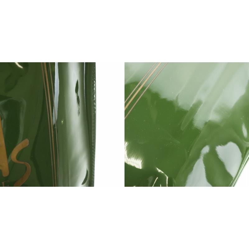 ハロッズ Harrods トートバッグ ハンドバッグ ロゴ ナイロン 緑