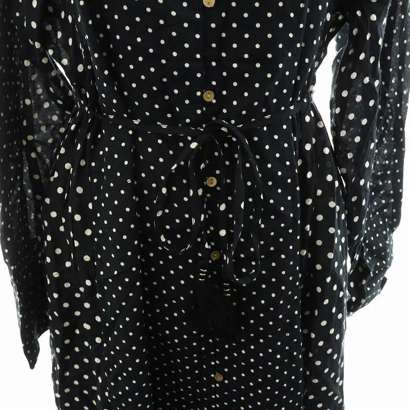 ヌキテパ NE QUITTEZ PAS! COTTON RAYON TWILL PRINT GOWN