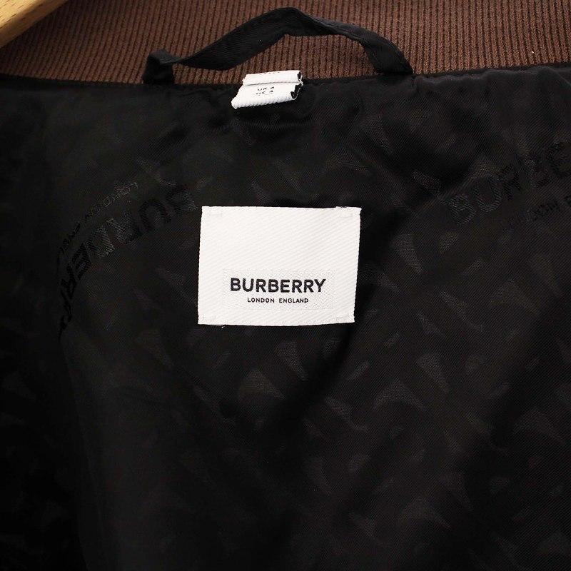 【中古】バーバリー BURBERRY ティッシ期 TB柄 ブルゾン ジャケット アウター IT38 茶 8021293 /KH レディース BURBERRY（バーバリー） ティッシ期 TB柄 ブルゾン ジャケット