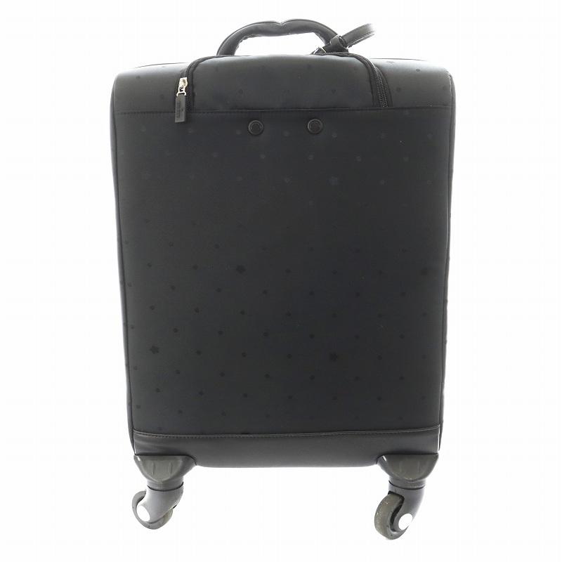 MARY QUANT ドット柄 メタルプレート キャリーバッグ キャリーケース マリークワント MARY QUANT キャリーケース キャリーバッグ