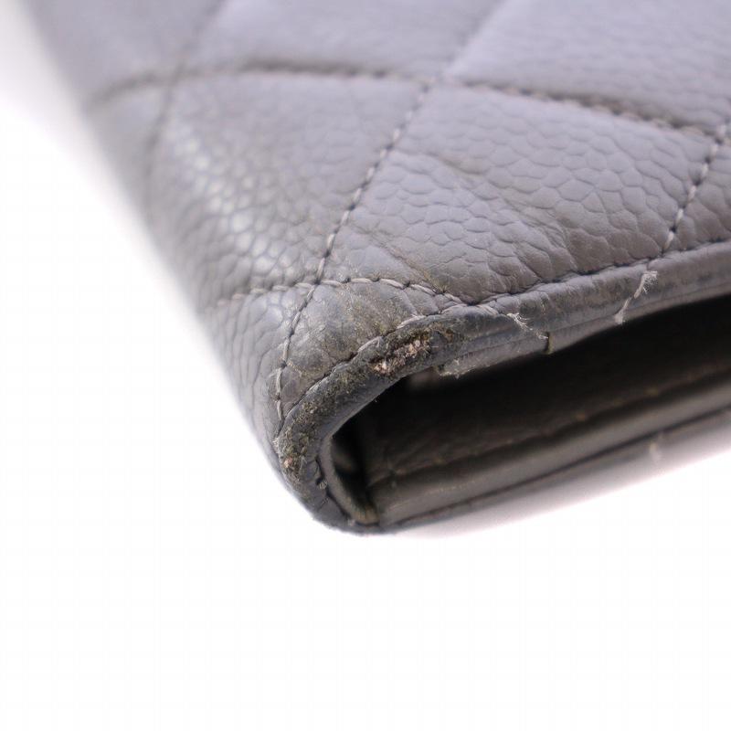 CHANEL（シャネル） マトラッセ ラムスキン ココマーク 長財布 ロング 