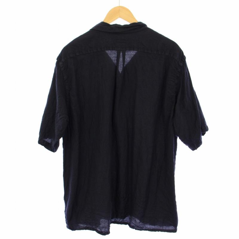 コモリ COMOLI 24SS ウールシルク 半袖オープンカラーシャツ 4 コモリ COMOLI 24SS ウールシルク 半袖オープンカラーシャツ 4