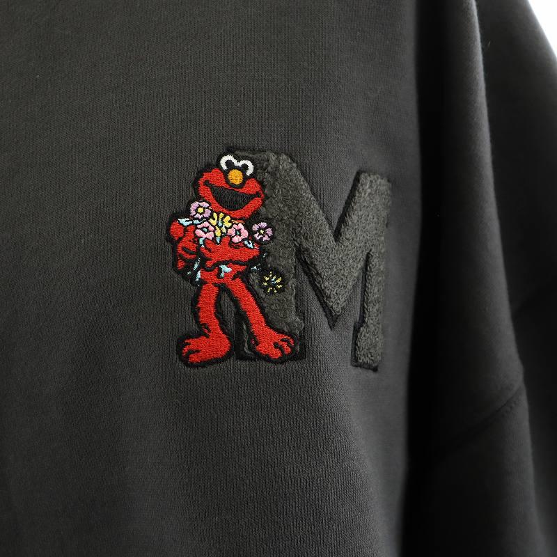 ミラオーウェン Mila Owen 24AW SESAME STREET M刺しゅうプルオーバー