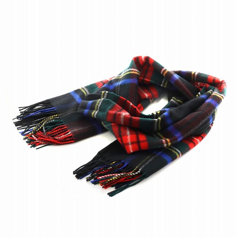 ジョンストンズオブエルガン Johnstons of Elgin ストール フリンジ