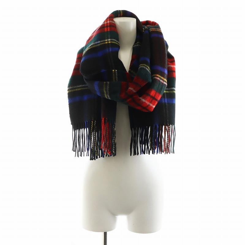 ジョンストンズオブエルガン Johnstons of Elgin ストール フリンジ