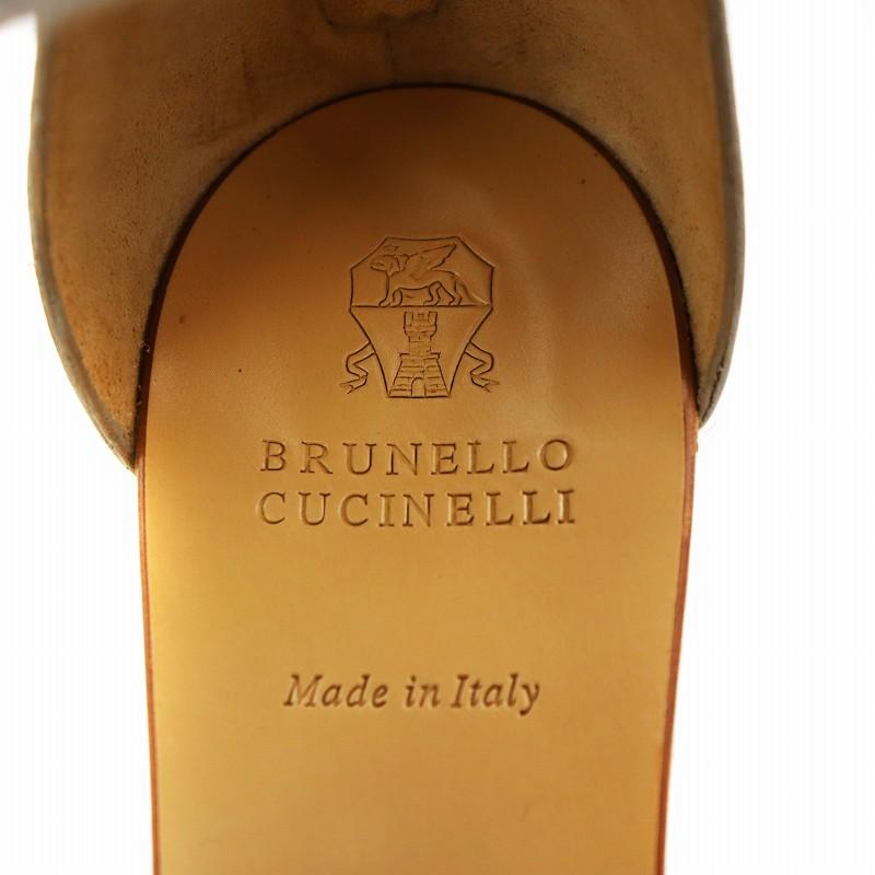 ブルネロクチネリ BRUNELLO CUCINELLI サンダル 厚底 ストラップ