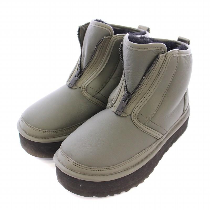 【ノリーン】UGG ブーツ　23.0 UGG（アグ） UGG Neumel Platform Zip サイズ23cm 1120731 レザー