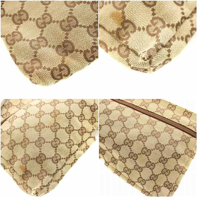 GUCCI グッチ GGパターン ボディバッグ ベージュ・ブラウン 28566