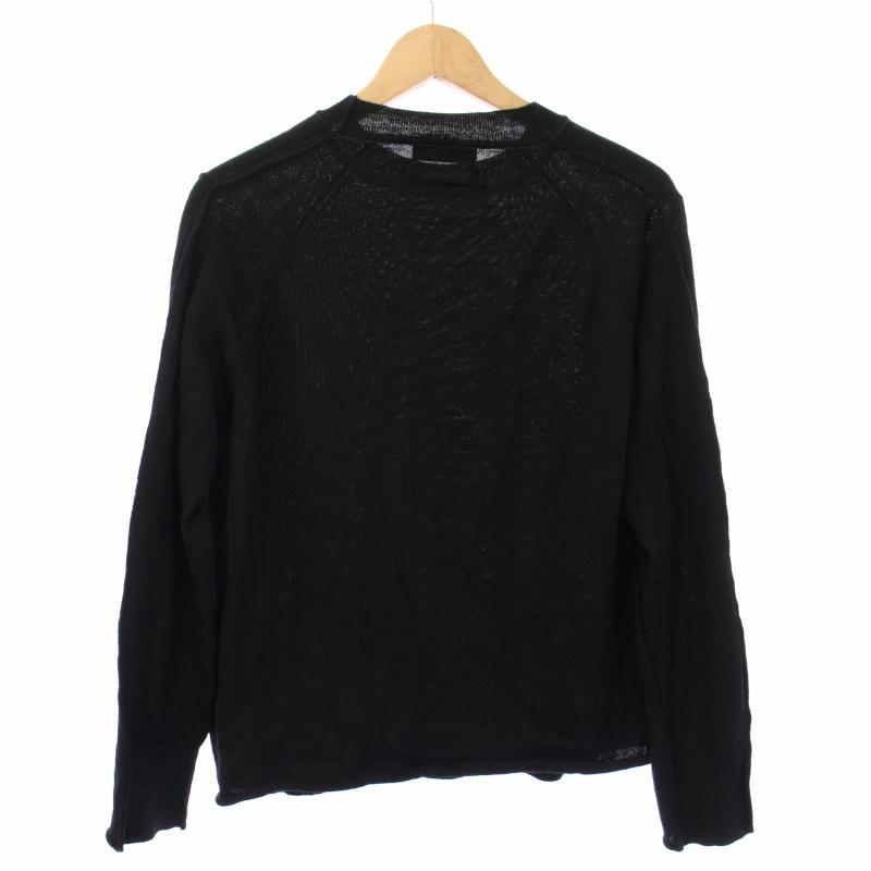 ラッピンノット WRAPINKNOT ニット セーター 長袖 0 黒 WK19W-P001 /TK 