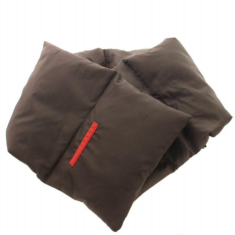 PRADA SPORT（プラダスポーツ） ナイロン ダウンマフラー マグネット式