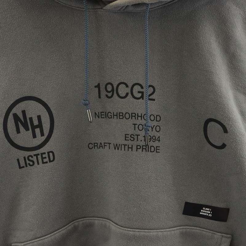 ネイバーフッド NEIGHBORHOOD THICK-H C-HOODED LS パーカー プル