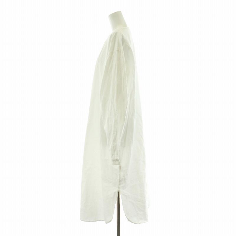 トゥデイフル TODAYFUL シャツワンピース ロング 長袖 サイドリボン 36  