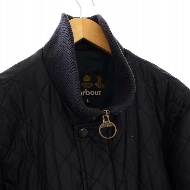 バブアー Barbour キルティングジャケット 中綿 アウター S ネイビー
