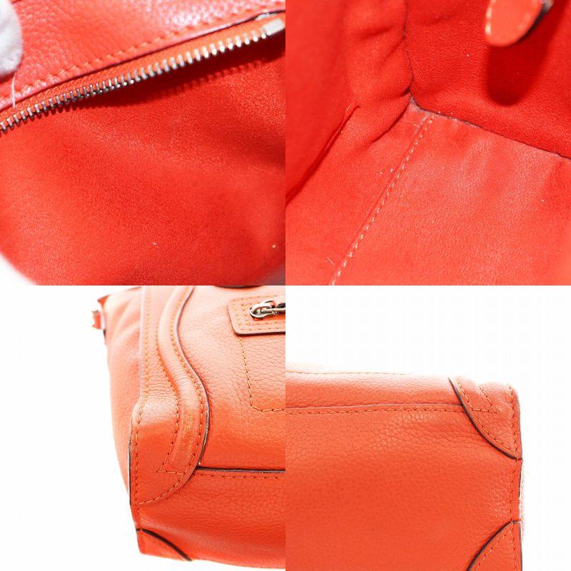 CELINE セリーヌ ラゲージ ナノショッパー ショルダーバッグ  