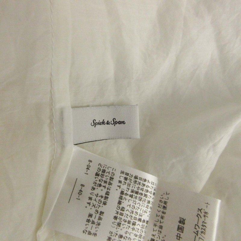 スピック&スパン Spick&Span シャツ ブラウス フリル バンド スピック&スパン Spick&Span シャツ ブラウス フリル バンド